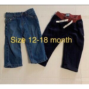 Baby gap and Crazy 8 pants Size 12-18 months